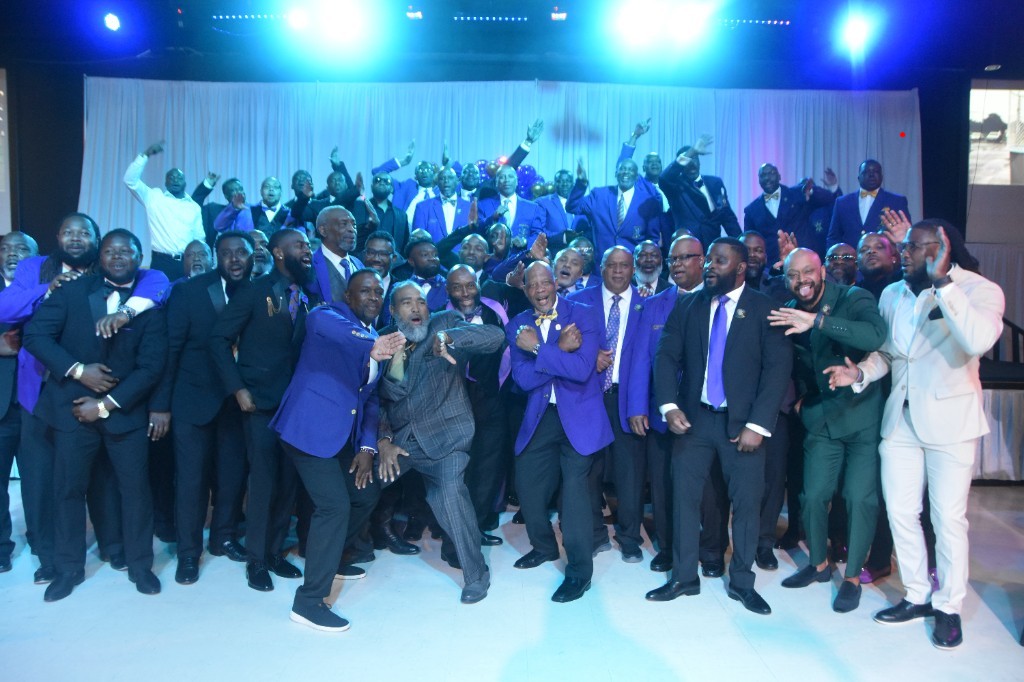 Pi Kappa Ques celebrating the 50th anniversary